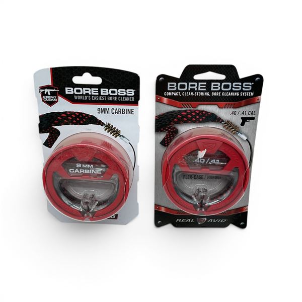 Real Avid Bore Boss Cleaner for 9 mm Carbine and 40/41 Cal
