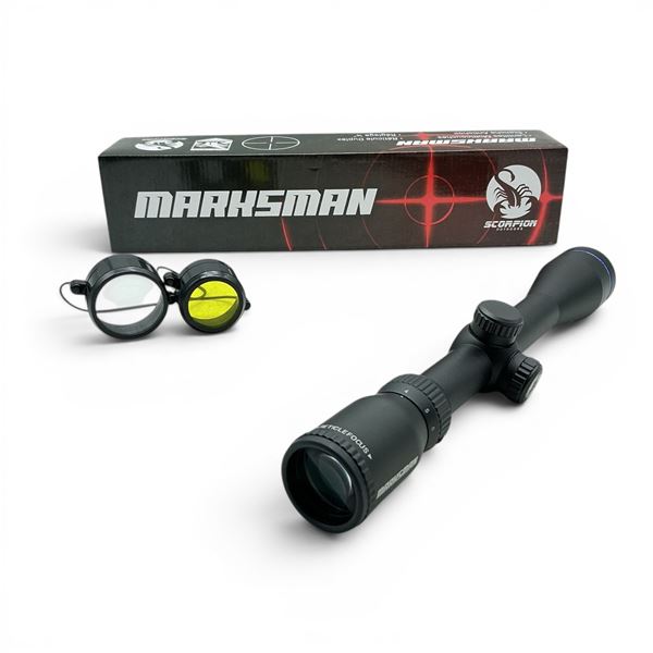 Scorpion Outdoors Marksman 4 - 12X 40 mm Rifle Scope with Duplex Reticle