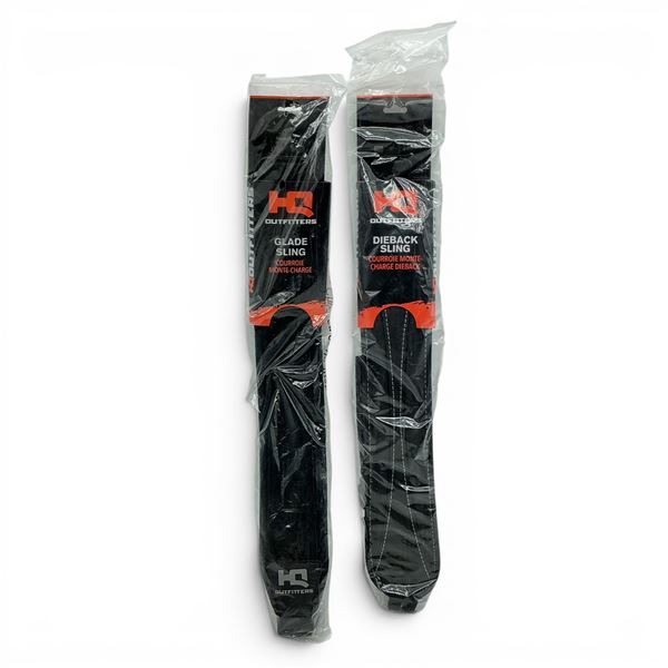 HQ Outfitters Dieback Sling with Swivels, Black X 2, New