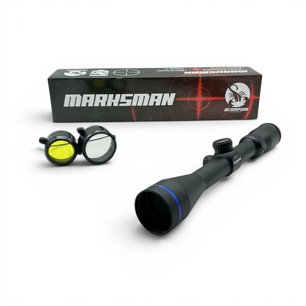 Scorpion Outdoors Marksman 3 - 9X 40 mm Rifle Scope with Duplex Reticle