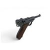 Image 6 : Luger Semi Auto Pistol 9MM 4" Barrel Wood Grips; Prohibited.