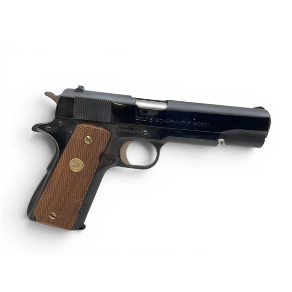 Colt Colt MK IV/Series 70 Semi Auto Pistol .45 ACP 5" Barrel Wood Grips, Restricted