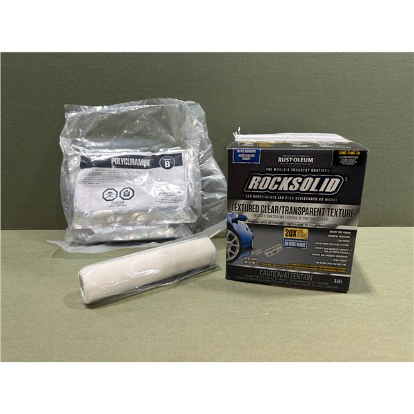 REVÊTEMENT DE PLANCHER RUST-OLEUM FINITION TRANSPARENTE TEXTURÉE