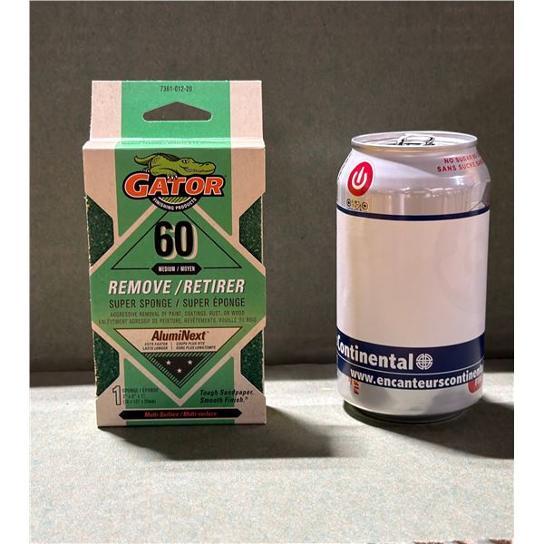 ÉPONGE GATOR SUPER SPONGE 60 MOYENNE 3"x5"x1"