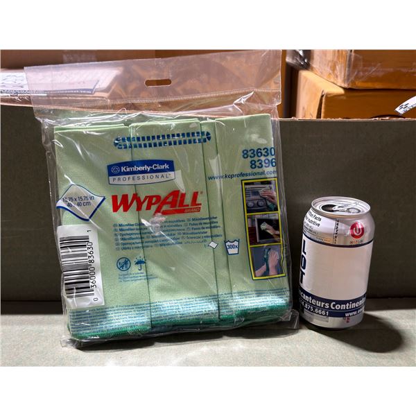 PAQUET DE 6 CHIFFONS EN MICROFIBRE WYPALL 16"x16"