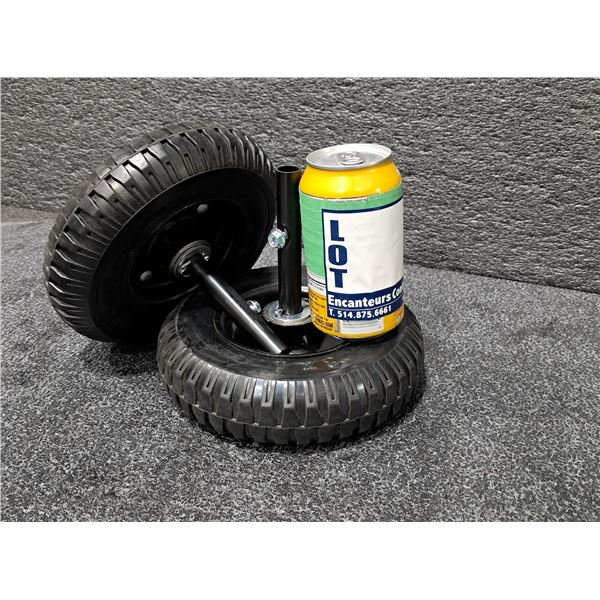 ENSEMBLE DE 2 ROUES DE REMPLACEMENT 8"