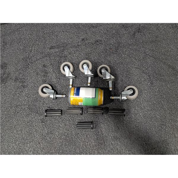 LOT DE 5 ROUES 2"