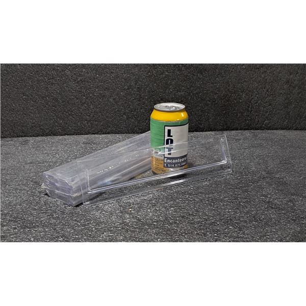 PAQUET DE 6 FENÊTRES D'AFFICHAGE EN PLASTIQUE TRANSPARENT / INSERT-MODÈLE WMS531
