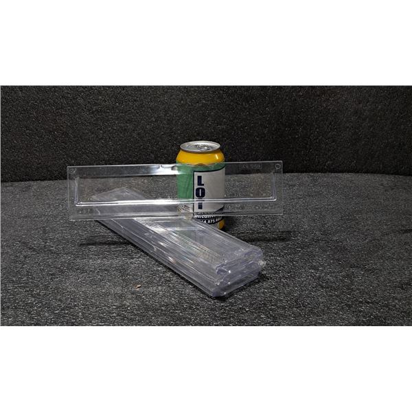 PAQUET DE 6 FENÊTRES D'AFFICHAGE EN PLASTIQUE TRANSPARENT / INSERT-MODÈLE WMS531