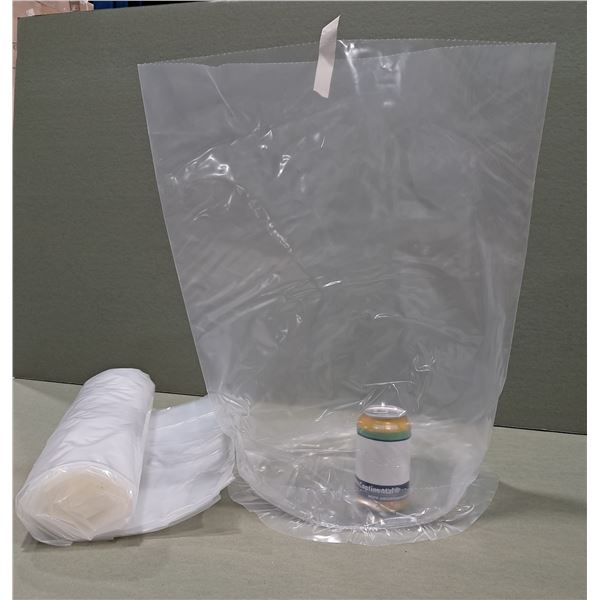 ROULEAU DE 15 DOUBLURES FLEXIBLES POUR BARIL 5gal