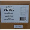 Image 1 : BIBLIOTHÈQUE EN MÉTAL SAFCO 5 TABLETTES 67"h.-NOIRE