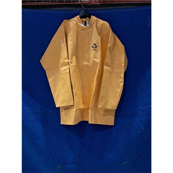 MANTEAU IGNIFUGE EN CAOUTCHOUC 880 NEOSLICK AVEC CAPUCHON -3XL