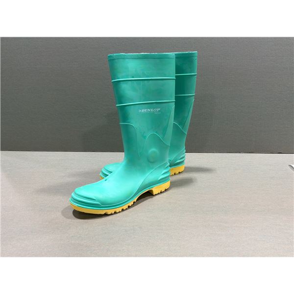 BOTTES EN CAOUTCHOUC À EMBOUT D'ACIER DUNLOP HAZMAX gr:15