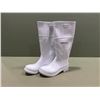 Image 2 : BOTTES BLANCHES EN PVC DUNLOP 16"h. gr:H-7, F-9