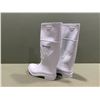 Image 2 : BOTTES BLANCHES EN PVC DUNLOP 16"h. gr:H-7, F-9