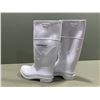 Image 3 : BOTTES BLANCHES EN PVC DUNLOP 16"h. gr:H-7, F-9