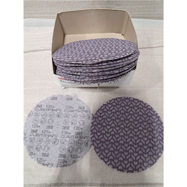 BOÎTE DE 50pcs DISQUES À SABLER 3M XTRACT 8" gr:120+