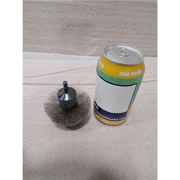 BROSSE CIRCULAIRE D'EXTRÉMITÉ 3"x1/4"
