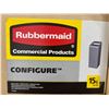Image 3 : POUBELLE COMMERCIALE/MODULAIRE RUBBERMAID "CONFIGURE", 15 GALLONS