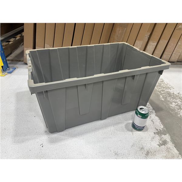 BAC DE RANGEMENT EN PLASTIQUE 27"x17"x12"