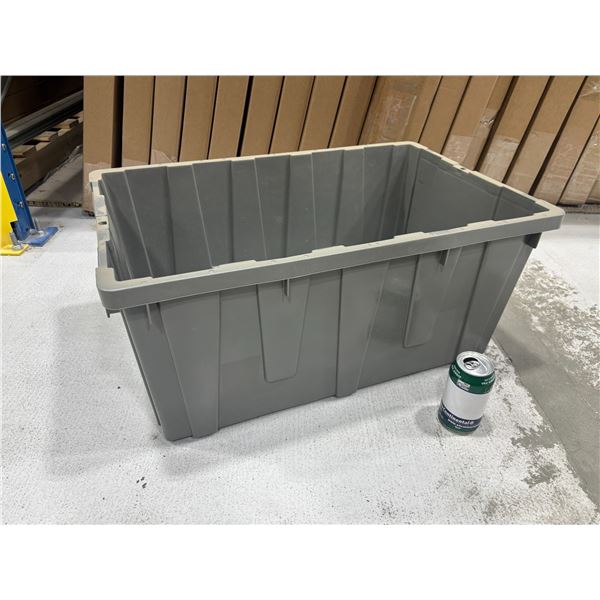 BAC DE RANGEMENT EN PLASTIQUE 27"x17"x12"