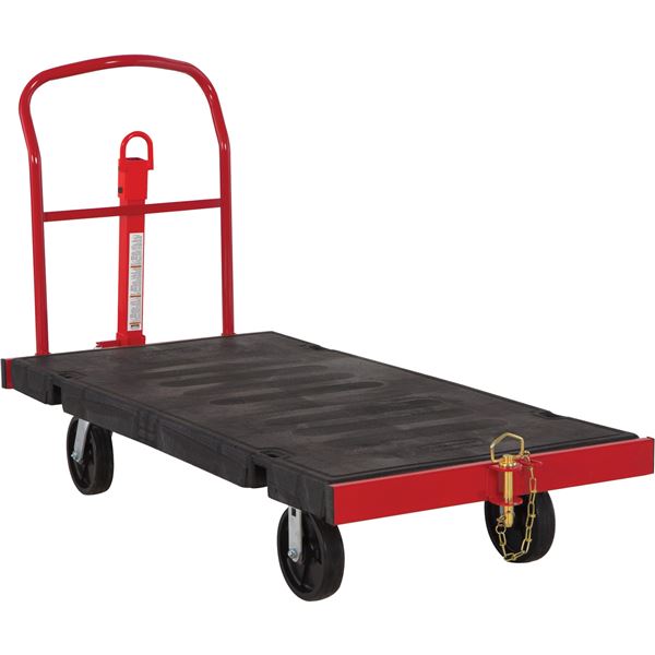 CHARIOT À PLATEFORME RUBBERMAID 2500 lb cap 30"x60"