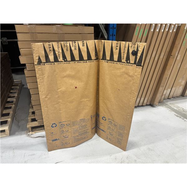 LOT DE 50 SACS DE CALAGE 48"x48" 2 PLIS