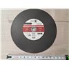 Image 1 : MEULE JET -ACIER 14"X1/8"X1" gr:A24R #501226