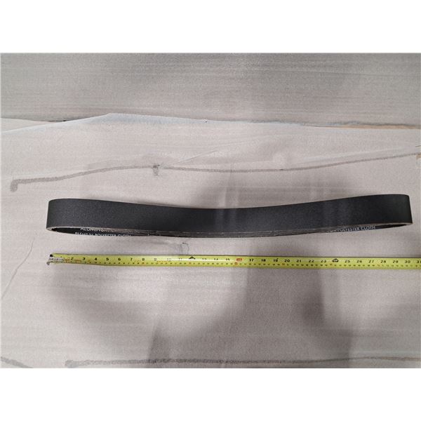 LOT DE 9 COURROIES À SABLER NORTON 2"x60" gr:80
