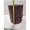 Image 1 : LOT DE 4 ROULEAUX DE TAMPONS ABRASIFS NORTON 4"x30'