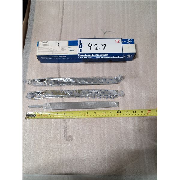 LOT DE 3 LIMES JET 10"