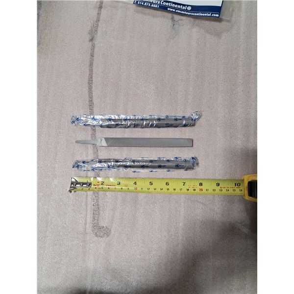 LOT DE 3 LIMES JET 6"