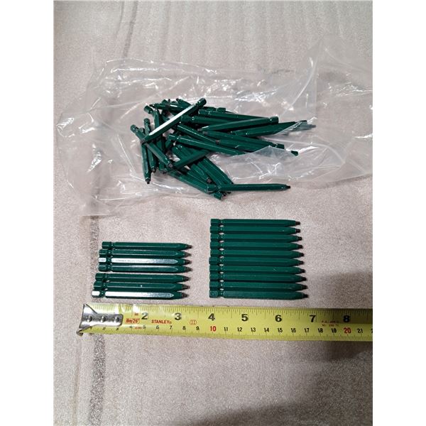 PAQUET DE 50pcs EMBOUTS ROBERTSON IDEAL 3"
