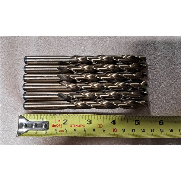 PAQUET DE 6pcs FORETS HÉLICOÏDAUX HD PRECISION 13/32"