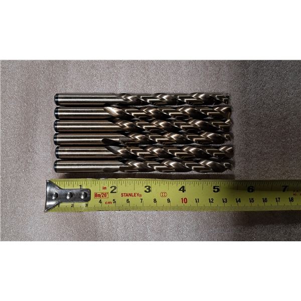 PAQUET DE 6pcs FORETS HÉLICOÏDAUX HD PRECISION 13/32"