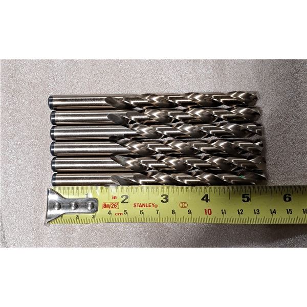PAQUET DE 6pcs FORETS HÉLICOÏDAUX HD PRECISION 13/32"