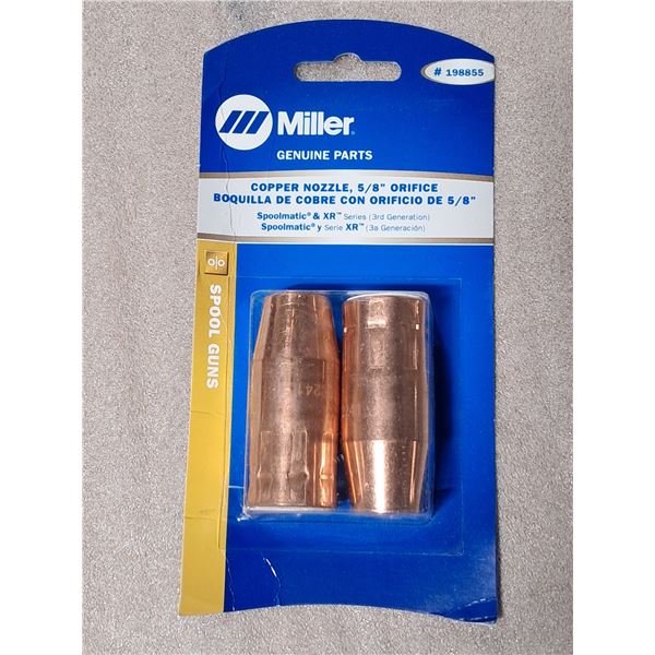 PAQUET DOUBLE MILLER DE BUSES EN CUIVRE 5/8"