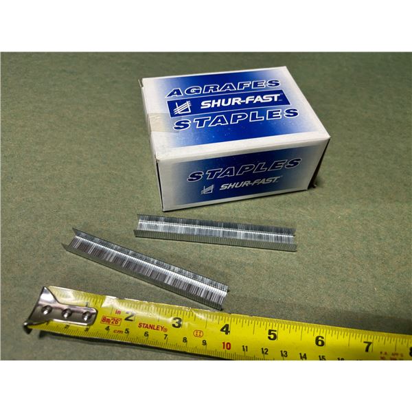 BOÎTE DE 5000pcs AGRAFES SHUR-FAST 3/8" DUO-FAST 5012 SP GALV