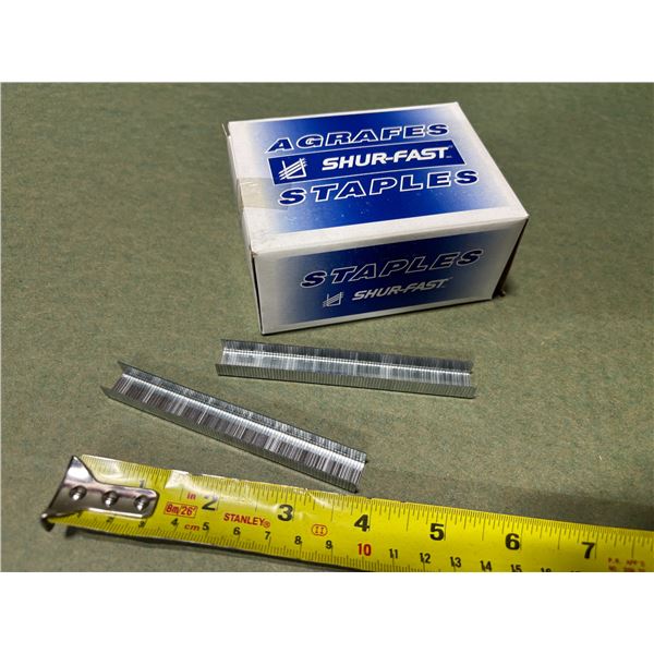 BOÎTE DE 5000pcs AGRAFES SHUR-FAST 3/8" DUO-FAST 5012 SP GALV