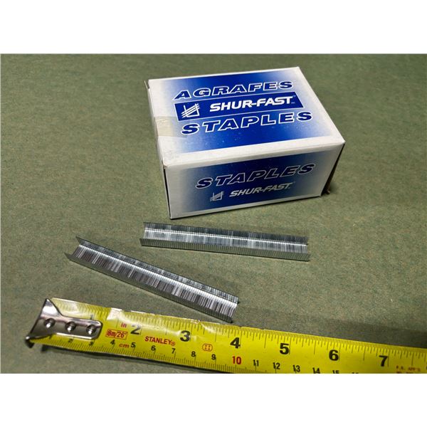 BOÎTE DE 5000pcs AGRAFES SHUR-FAST 3/8" DUO-FAST 5012 SP GALV