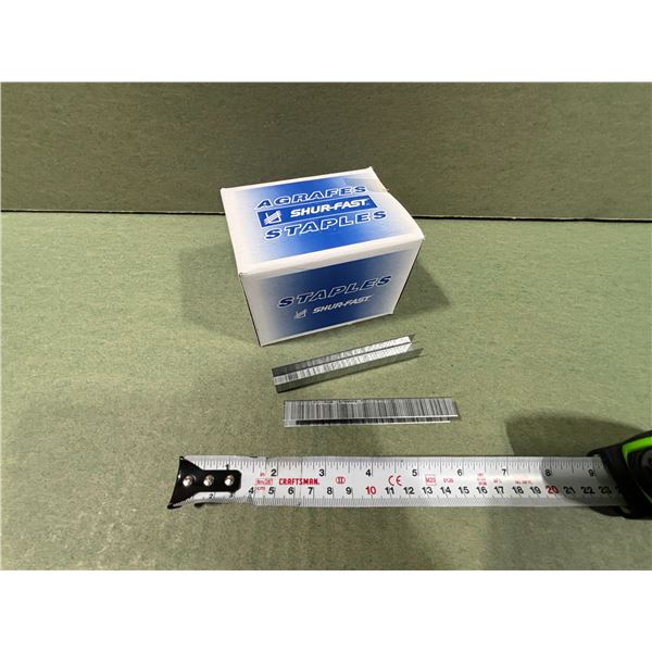 BOÎTE DE 5000pcs AGRAFES SHUR-FAST 1/2" DUO-FAST 5016 SP GALV.