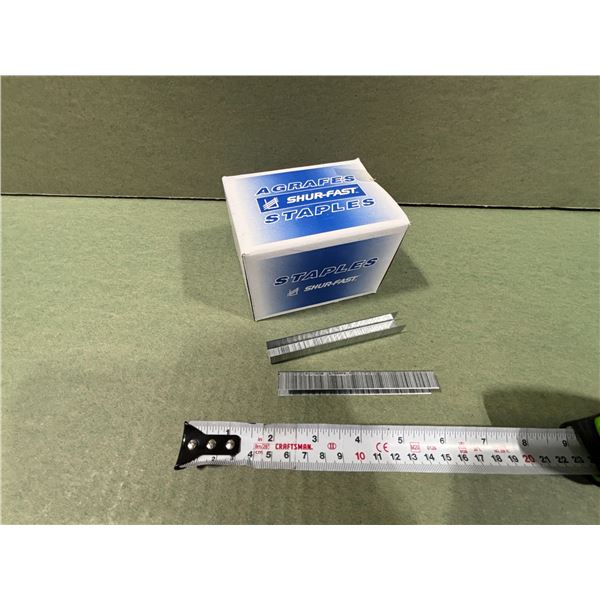 BOÎTE DE 5000pcs AGRAFES SHUR-FAST 1/2" DUO-FAST 5016 SP GALV.