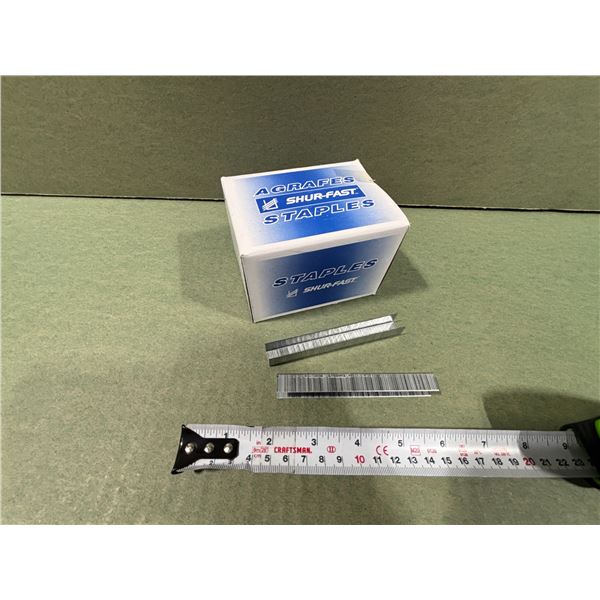 BOÎTE DE 5000pcs AGRAFES SHUR-FAST 1/2" DUO-FAST 5016 SP GALV.