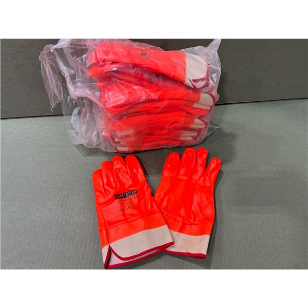 PAQUET DE 12 GANTS À PRISE HUMIDE FORCEFIELD -LRG
