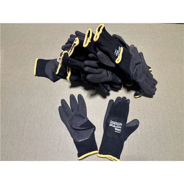 LOT DE 11 GANTS À PRISE EN CAOUTCHOUC VIKING THERMO -7/SM
