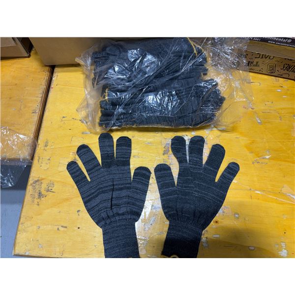 PAQUET DE 12 GANTS AKKA -GRIS-MED/8