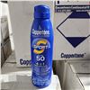 Image 1 : BOÎTE DE 6 ÉCRANS SOLAIRES EN AÉROSOL COPPERTONE FPS 50 117 ml