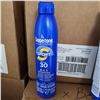 Image 1 : BOÎTE DE 12 ÉCRANS SOLAIRES EN AÉROSOL COPPERTONE FPS 30 222 ml
