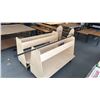 Image 2 : GROUP OF 3 MOBILE MATERIAL ROLLER WORK CARTS - APPROX. (2) 68" ACROSS X 32" WIDE X 44" HIGH