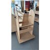 Image 3 : GROUP OF 3 MOBILE MATERIAL ROLLER WORK CARTS - APPROX. (2) 68" ACROSS X 32" WIDE X 44" HIGH